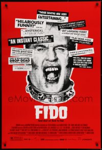 9g349 FIDO heavy stock 1sh 2007 Carrie-Anne Moss, Billy Connolly, pet zombies, good dead are hard to find!