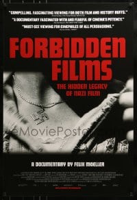 9g361 FORBIDDEN FILMS 1sh 2015 Verbotene Filme, the hidden legacy of the Nazi film, Felix Moeller!
