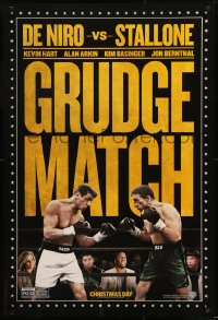 9g411 GRUDGE MATCH teaser DS 1sh 2013 Robert De Niro & Sylvester Stallone in boxing ring!