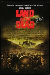 9g549 LAND OF THE DEAD 1sh 2005 George Romero zombie horror masterpiece, stay scared!