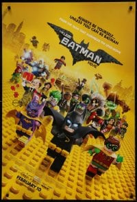 9g563 LEGO BATMAN MOVIE advance DS 1sh 2017 always be yourself, unless you can be Batman, February!