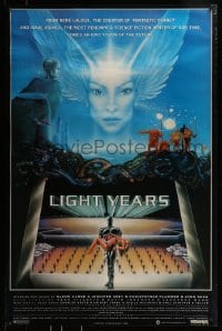 9g570 LIGHT YEARS 1sh 1986 Rene Laloux & Harvey Weinstein's Gandahar, written by Isaac Asimov!