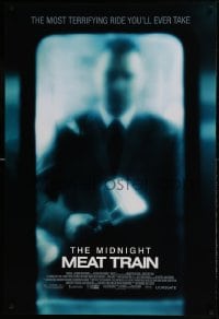 9g634 MIDNIGHT MEAT TRAIN heavy stock 1sh 2008 Bradley Cooper, most terrifying ride you'll ever take!