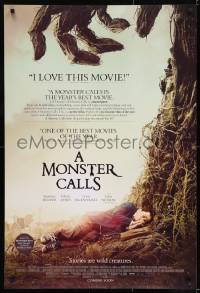 9g648 MONSTER CALLS advance DS 1sh 2016 Weaver, voice of Liam Neeson as the Monster, reviews!