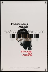 9g906 THELONIOUS MONK: STRAIGHT, NO CHASER int'l 1sh 1989 Clint Eastwood produced jazz bio!