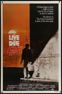 9g921 TO LIVE & DIE IN L.A. 1sh 1985 William Friedkin, counterfeit & murder thriller!