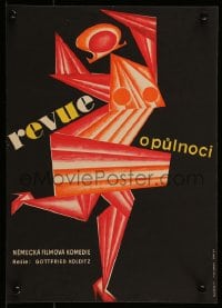 9k195 MIDNIGHT REVIEW Czech 11x16 1962 Revue um Mitternacht, Jana Laudova art of dancing woman!