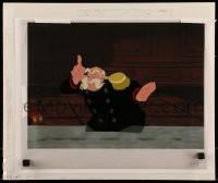 9m068 CINDERELLA animation cel 1950 Prince Charming's father, The King!