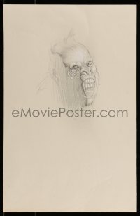 9m158 PLANET OF THE APES 11x17 concept art 2001 cool character design by Rick Baker!