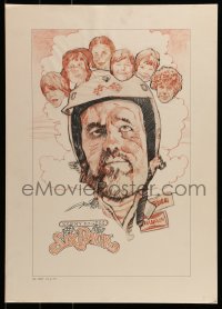 9m059 SIX PACK 17x24 concept art drawing 1982 unused one-sheet poster art, possibly by Drew Struzan!