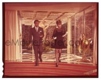 9m334 BOBO group of 2 4x5 transparencies 1967 Peter Sellers & sexy Britt Ekland, formal & casual!