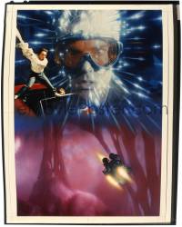 9m186 INNERSPACE group of 2 8x10 transparencies 1987 Dennis Quaid, Martin Short, cool poster image!