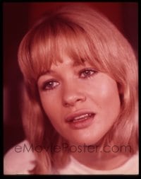 9m407 JUDY GEESON 4x5 transparency 1969 super close up from Three Into Two Won't Go!