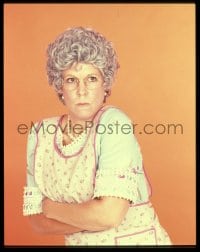 9m415 MAMA'S FAMILY 4x5 transparency 1982 portrait of Vicki Lawrence, announcing the NBC premiere!