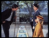 9m416 MARY POPPINS 4x5 transparency 1964 Julie Andrews & Dick Van Dyke, Disney musical classic!