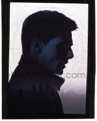 9m257 MISSION IMPOSSIBLE 8x10 transparency 1996 cool silhouette of Tom Cruise used on the posters!
