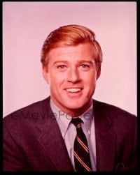 9m366 BAREFOOT IN THE PARK 4x5 transparency 1967 great smiling portrait of Robert Redford!
