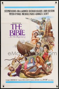 9p095 BIBLE 1sh 1967 La Bibbia, John Huston as Noah, Stephen Boyd as Nimrod, Ava Gardner as Sarah!