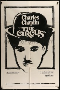 9p191 CIRCUS 1sh R1970 Charlie Chaplin slapstick classic, great images!