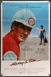 9p400 HARRY & SON 1sh 1984 Paul Newman & Robby Benson are father and son!