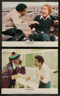 9r971 SILVER STREAK 2 color 11x14 stills 1976 great wacky images of Gene Wilder, Richard Pryor!