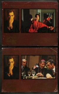9r563 GODFATHER PART III 6 English LCs 1990 Al Pacino, Andy Garcia, Francis Ford Coppola crime sequel!