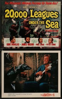 9r023 20,000 LEAGUES UNDER THE SEA 8 LCs R1971 Jules Verne classic, Kirk Douglas, James Mason, Lorre