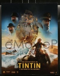 9r008 ADVENTURES OF TINTIN 10 LCs 2011 Steven Spielberg's version of the Belgian comic!