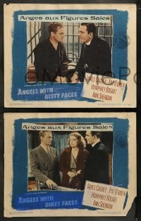 9r776 ANGELS WITH DIRTY FACES 3 LCs R1948 James Cagney, Ann Sheridan & Pat O'Brien!