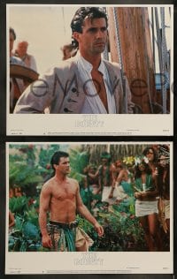 9r075 BOUNTY 8 LCs 1984 images of Mel Gibson, Anthony Hopkins, Liam Neeson, Mutiny on the Bounty!