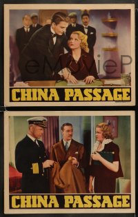 9r784 CHINA PASSAGE 3 LCs 1937 Constance Worth, Vinton Haworth, top stars!