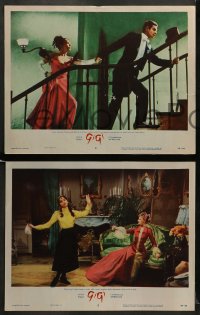 9r802 GIGI 3 LCs 1958 art of winking Leslie Caron, Best Director & Best Picture winner!