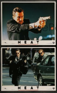 9r186 HEAT 8 LCs 1995 Al Pacino, Robert De Niro, Val Kilmer, Michael Mann directed!