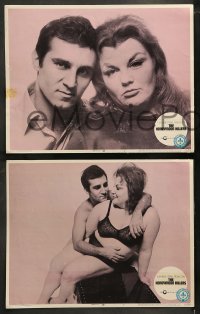9r498 HONEYMOON KILLERS 7 LCs 1969 classic anti-romantic images of Shirley Stoler & Tony Lo Bianco!