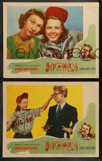 9r512 MICKEY 7 LCs 1948 pretty Lois Butler in title role, Bill Goodwin, Irene Hervey!