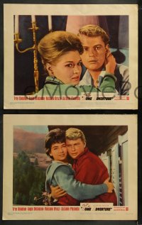 9r338 ROME ADVENTURE 8 LCs 1962 Suzanne Pleshette, Troy Donahue & Angie Dickinson in Italy!