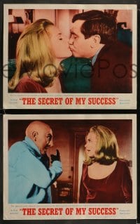 9r350 SECRET OF MY SUCCESS 8 LCs 1965 sexy Shirley Jones, Honor Blackman, Stella Stevens