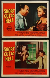 9r359 SHORT CUT TO HELL 8 LCs 1957 Robert Ivers, Georgann Johnson, directed by James Cagney!