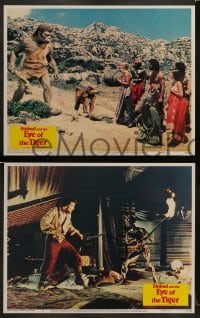 9r525 SINBAD & THE EYE OF THE TIGER 7 LCs 1977 Ray Harryhausen effects, Patrick Wayne, Jane Seymour!