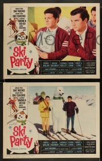 9r366 SKI PARTY 8 LCs 1965 Frankie Avalon, Dwayne Hickman, snow a go-go!
