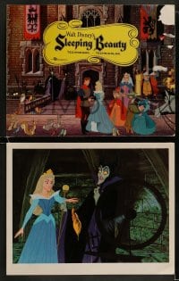 9r370 SLEEPING BEAUTY 8 LCs 1959 Walt Disney cartoon fairy tale fantasy classic, cool images!