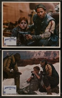 9r381 SPACEHUNTER ADVENTURES IN THE FORBIDDEN ZONE 8 LCs 1983 Molly Ringwald, Peter Strauss, Hudson!