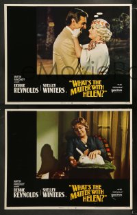 9r469 WHAT'S THE MATTER WITH HELEN 8 LCs 1971 Debbie Reynolds, Shelley Winters, Dennis Weaver!