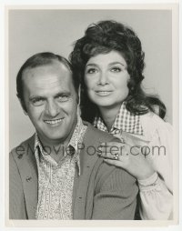 9s149 BOB NEWHART SHOW TV 7x9 still 1972 portrait of stars Bob Newhart & Suzanne Pleshette!