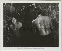 9s173 CAPE FEAR 8.25x10 still 1962 Gregory Peck fighting Robert Mitchum at the climax of the movie!