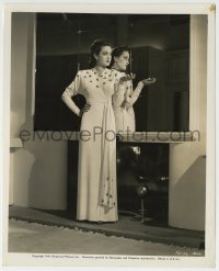 9s187 CAUGHT IN THE DRAFT 8.25x10 still 1941 Dorothy Lamour in Edith Head dress w/crossover bodice!