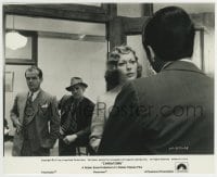 9s197 CHINATOWN 8x10 still 1974 Jack Nicholson listens as Faye Dunaway is questioned by police!