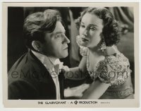 9s207 CLAIRVOYANT 8x10.25 still 1935 close up of worried Claude Rains & beautiful Fay Wray!