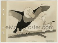 9s222 CONTRARY CONDOR 8x11 key book still 1944 great image of Donald Duck on branch with condor!