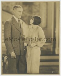 9s237 DANCING MOTHERS deluxe 7.75x9.75 still 1926 teen Clara Bow looks up at puzzled Norman Trevor!